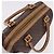 Céline Bolso CELINE Macadam Canvas PVC Cuero Marrón Oro Auth 187773A Castaño Dorado - vista 7