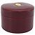 Caixa de Joias CARTIER em Couro Bordeaux Ouro Auth 185932V