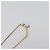 Collana BURBERRY metallo Gold Auth SW2375 D'oro - vista 7