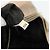 Borsa PRADA in pelle 2way Beige Oro Auth 187498A D'oro - vista 12