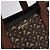 Borsa Tote BURBERRY in PVC e pelle marrone oro Auth 186186M D'oro - vista 17