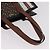 Borsa Tote BURBERRY in PVC e pelle marrone oro Auth 186186M D'oro - vista 7
