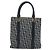 Borsa Christian Dior Trotter Canvas Blu Navy Oro Autentica 187370 D'oro - vista 13
