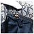 Borsa Christian Dior Trotter Canvas Blu Navy Oro Autentica 187370 D'oro - vista 19