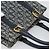 Borsa Christian Dior Trotter Canvas Blu Navy Oro Autentica 187370 D'oro - vista 6