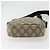 Borsa a tracolla GUCCI GG Supreme PVC Beige Argento 12275 Auth ka4852 - vista 5