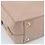 Borsa PRADA in pelle Saffiano 2way Rosa Oro Auth 186328A D'oro - vista 18