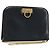 Borsa a tracolla Salvatore Ferragamo Gancini in catena di pelle blu navy e oro Auth ka4772 D'oro