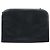 Borsa a tracolla Salvatore Ferragamo Gancini in catena di pelle blu navy e oro Auth ka4772 D'oro - vista 2