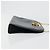 Borsa a tracolla Salvatore Ferragamo Gancini in catena di pelle blu navy e oro Auth ka4772 D'oro - vista 3