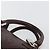 LOEWE Amazona 36 Handtasche Leder Braun Silber Authentisch 186080V - Ansicht 8