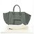 Céline Borsa CELINE Luggage Small Square Phantom in pelle Grigio Oro Autentica am11897M Marrone D'oro - vista 12