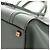 Céline Borsa CELINE Luggage Small Square Phantom in pelle Grigio Oro Autentica am11897M Marrone D'oro - vista 14