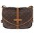 LOUIS VUITTON Borsa a Spalla Monogram Saumur 30 M42256 LV Auth hk3872 Monogramma - vista 13