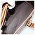Borsa a Spalla LOEWE Anagram in Pelle 2way Marrone Oro Auth 186112 D'oro - vista 12