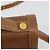 Borsa a Spalla LOEWE Anagram in Pelle 2way Marrone Oro Auth 186112 D'oro - vista 21