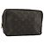 LOUIS VUITTON Monogram Trousse Toilette 23 Clutch Bag M47524 LV Auth 186888 Monogramma