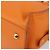 SAINT LAURENT Cabas Mini Hand Bag Leather 2way Orange Gold Auth 185950A D'oro Arancione - vista 10