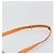 SAINT LAURENT Cabas Mini Hand Bag Leather 2way Orange Gold Auth 185950A D'oro Arancione - vista 15