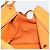 SAINT LAURENT Cabas Mini Hand Bag Leather 2way Orange Gold Auth 185950A D'oro Arancione - vista 24