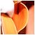 SAINT LAURENT Cabas Mini Hand Bag Leather 2way Orange Gold Auth 185950A D'oro Arancione - vista 26