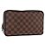 LOUIS VUITTON Damier Ebene Trousse Toilette 25 Clutch Bag N47624 LV Auth 187635