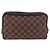 LOUIS VUITTON Damier Ebene Trousse Toilette 25 Clutch Bag N47624 LV Auth 187635 - vista 2