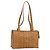Borsa Tote MCM Vicetos Logogram PVC Pelle Marrone Oro Auth 187348 D'oro