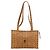 Borsa Tote MCM Vicetos Logogram PVC Pelle Marrone Oro Auth 187348 D'oro - vista 13