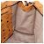 Borsa Tote MCM Vicetos Logogram PVC Pelle Marrone Oro Auth 187348 D'oro - vista 17