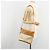 Bolso de Hombro GUCCI Micro GG Supreme PVC Blanco Oro 001 109 0579 Auth BA13477 Dorado - vista 22