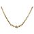 Collana Christian Dior metall Gold Auth SW2416 D'oro