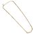 Collana Christian Dior metall Gold Auth SW2416 D'oro - vista 2