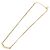 Collana Christian Dior metall Gold Auth SW2416 D'oro - vista 7