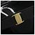 Borsa a tracolla Salvatore Ferragamo in pelle vernice nera e oro Auth BA13465 Nero D'oro - vista 18