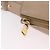 Borsa PRADA Vittero Dino Leather Beige Oro Auth 187572A D'oro - vista 10
