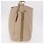 Borsa PRADA Vittero Dino Leather Beige Oro Auth 187572A D'oro - vista 3