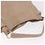 Borsa PRADA Vittero Dino Leather Beige Oro Auth 187572A D'oro - vista 6