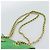Borsa a Spalla con Catena PRADA Nylon Verde Oro Auth 186013A D'oro - vista 14