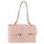 CHANEL Big Matelasse Chain Shoulder Bag Canvas Pink Gold CC Auth 185745SAV Rosa D'oro