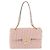 CHANEL Big Matelasse Chain Shoulder Bag Canvas Pink Gold CC Auth 185745SAV Rosa D'oro - vista 13