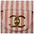 CHANEL Big Matelasse Chain Shoulder Bag Canvas Pink Gold CC Auth 185745SAV Rosa D'oro - vista 18