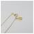 Collana GIVENCHY metallo Oro Auth SW2362 D'oro  - vista 13