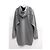 Alexander Wang T-Line Vestido Sudadera con Capucha Gris - vista 5