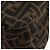 FENDI Zucca Canvas Mamma Baguette Shoulder Bag Black Brown Auth 185309M Marrone Nero - vista 17