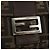 FENDI Zucca Canvas Mamma Baguette Shoulder Bag Black Brown Auth 185309M Marrone Nero - vista 20