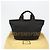 FENDI Handtasche Canvas Schwarz Silber Auth 187337 - Ansicht 12
