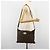 Borsa a Spalla FENDI Zucca Canvas Nero Marrone Auth 185617A - vista 24
