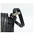 Bolsa de Ombro FENDI Mamma Baguette em Couro Preto Prata Autêntica 187091SAM - vista 9