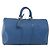 LOUIS VUITTON Epi Keepall 45 Boston Bag Blue M42975 LV Auth 183312